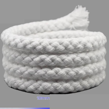 The Happy Tail Co.™ Heavy Duty Cotton Rope Knot Toy - Durable Tug-of-War & Dental Cleaning Rope for Dogs