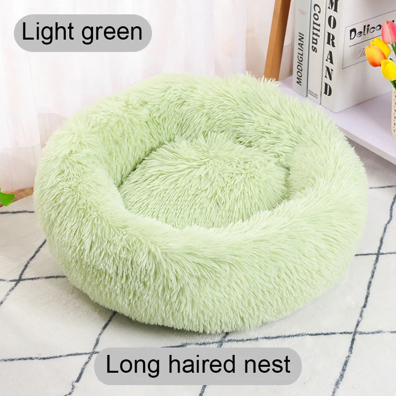 The Happy Tail Co™ Calming Donut Pet Bed - Anti-Anxiety & Ultra-Soft ...Ultra-Soft - Premium Edition