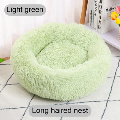 The Happy Tail Co™ Calming Donut Pet Bed - Anti-Anxiety & Ultra-Soft ...Ultra-Soft - Premium Edition