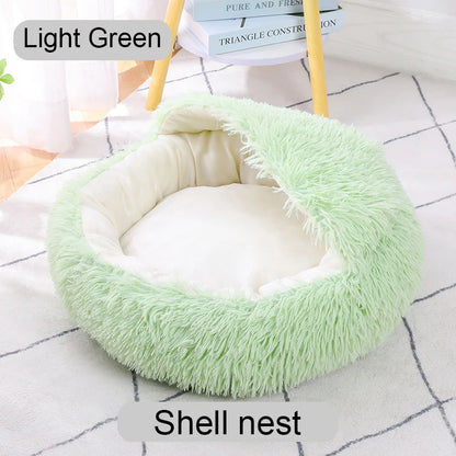 The Happy Tail Co™ Calming Donut Pet Bed - Anti-Anxiety & Ultra-Soft ...Ultra-Soft - Premium Edition