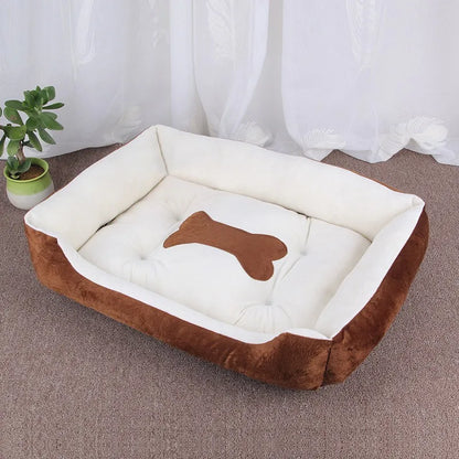 The Happy Tail Co Viral Plush Orthopedic Pet Bed - Warm Donut Cuddle Sofa for Dogs & Cats