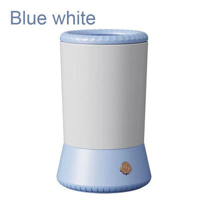 The Happy Tail Co Automatic Pet Paw Washer - USB Rechargeable Electric Dog Paw Cleaner with Soft Silicone Brushes