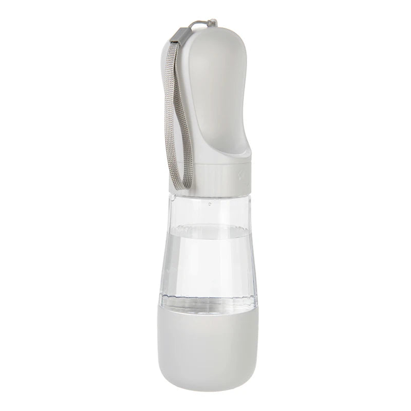 The Happy Tail Co™ Portable 2-in-1 Pet Water Bottle & Food Container - Leak-Proof Travel Dispenser for Dogs & Cats