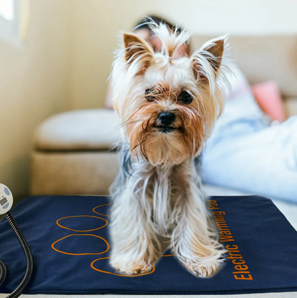 The Happy Tail Co™ Smart Electric Heating Pad - Waterproof Winter Warmer with Adjustable Temperature
