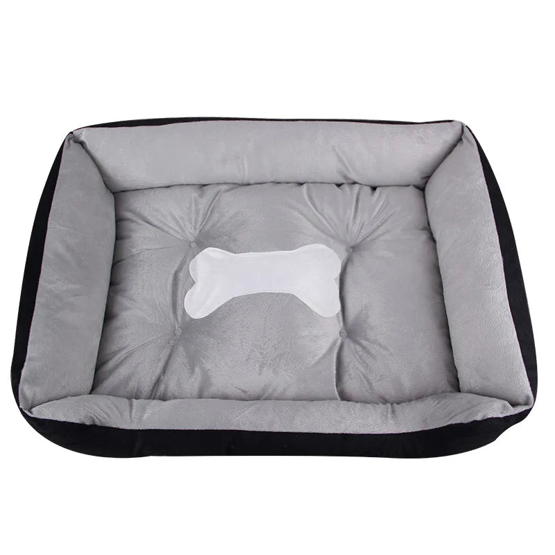 The Happy Tail Co Viral Plush Orthopedic Pet Bed - Warm Donut Cuddle Sofa for Dogs & Cats