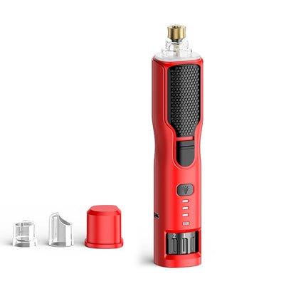 The Happy Tail Co Advanced 7-Speed Electric Pet Nail Grinder - Professional Rechargeable Trimmer with LED Light