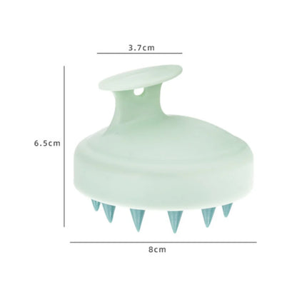 The Happy Tail Co 2Pcs Premium Silicone Bath Brush Set - Soft Body Scrubber with Long Handle for Deep Cleansing & Massage