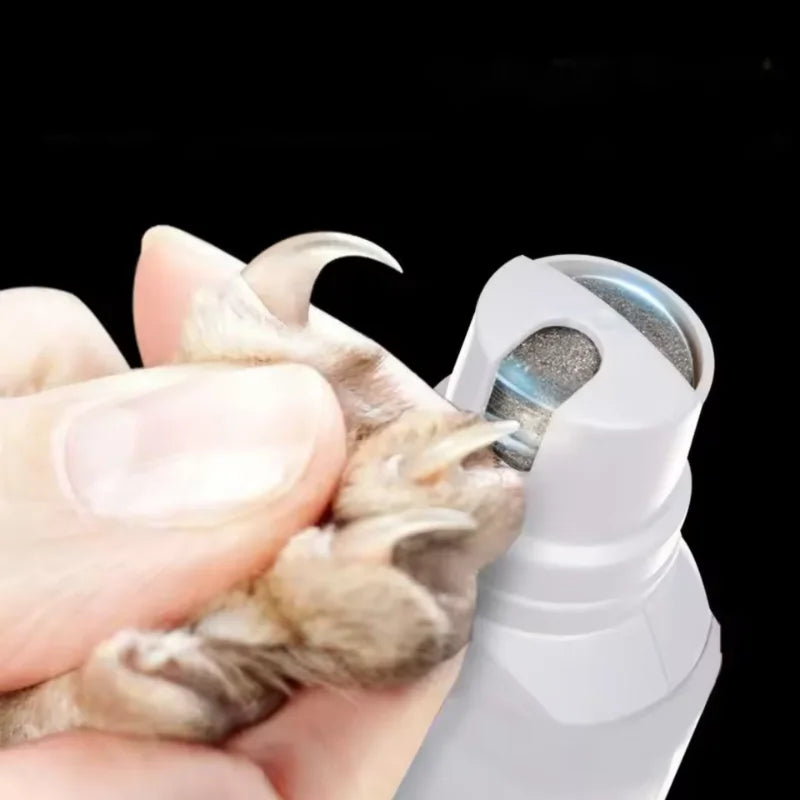 The Happy Tail Co™ Professional LED Pet Nail Grinder - Safe & Quiet Electric Trimmer for Dogs & Cats
