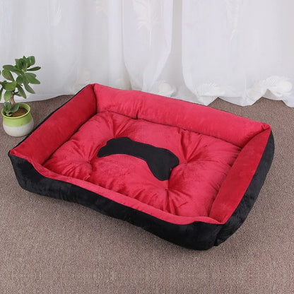 The Happy Tail Co Viral Plush Orthopedic Pet Bed - Warm Donut Cuddle Sofa for Dogs & Cats
