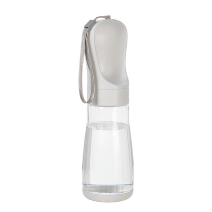 The Happy Tail Co™ Portable 2-in-1 Pet Water Bottle & Food Container - Leak-Proof Travel Dispenser for Dogs & Cats