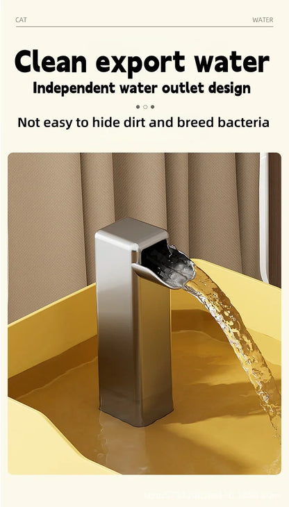 The Happy Tail Co™ Smart Silent Pet Water Fountain - 1.5L Auto Filter Drinking Dispenser for Cats & Dogs