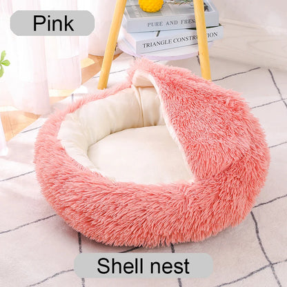 The Happy Tail Co™ Calming Donut Pet Bed - Anti-Anxiety & Ultra-Soft ...Ultra-Soft - Premium Edition