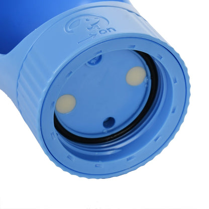 The Happy Tail Co™ Portable 2-in-1 Pet Water Bottle & Food Container - Leak-Proof Travel Dispenser for Dogs & Cats