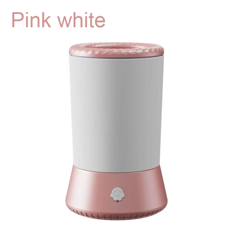 The Happy Tail Co Automatic Pet Paw Washer - USB Rechargeable Electric Dog Paw Cleaner with Soft Silicone Brushes
