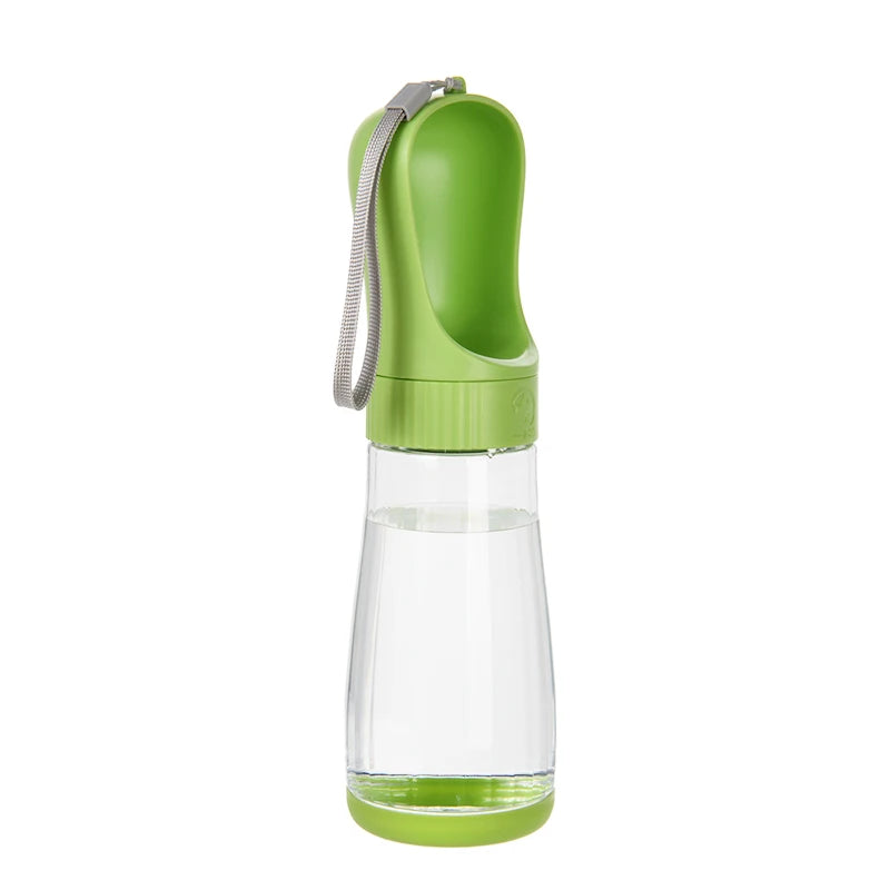 The Happy Tail Co™ Portable 2-in-1 Pet Water Bottle & Food Container - Leak-Proof Travel Dispenser for Dogs & Cats