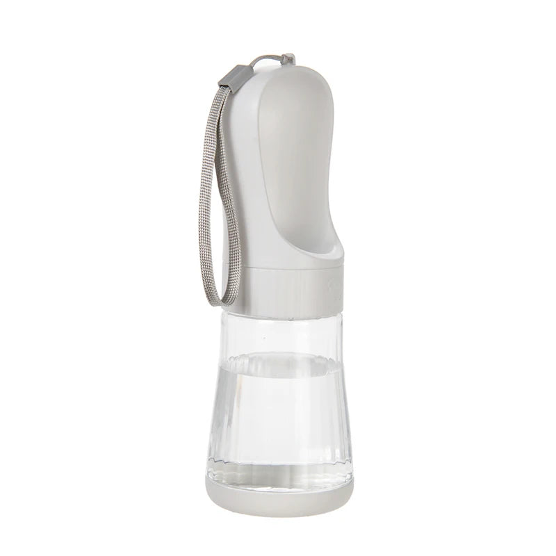 The Happy Tail Co™ Portable 2-in-1 Pet Water Bottle & Food Container - Leak-Proof Travel Dispenser for Dogs & Cats