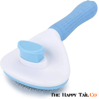 The Happy Tail Co™ One-Click Self-Cleaning Brush - Professional Pet Hair Remover & Soothing Massage Tool
