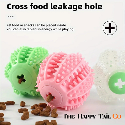 The Happy Tail Co.™ Interactive Dog Suction Cup Tug Toy - Durable Rubber Training & Chew Toy