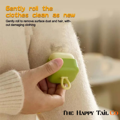 The Happy Tail Co Reusable & Washable Lint Roller - Strong Adhesive Pet Hair Remover for Clothes & Furniture