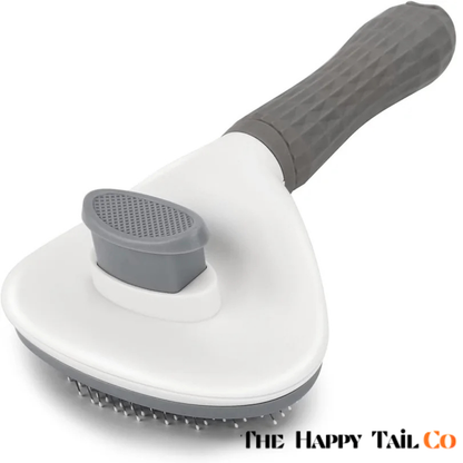 The Happy Tail Co™ One-Click Self-Cleaning Brush - Professional Pet Hair Remover & Soothing Massage Tool