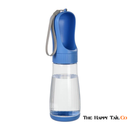 The Happy Tail Co™ Portable 2-in-1 Pet Water Bottle & Food Container - Leak-Proof Travel Dispenser for Dogs & Cats